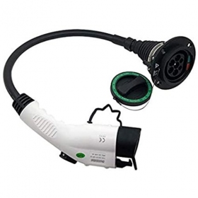 Elektromobilio adaptador Duosida, Type 1 (Female) - Type 2 (Male)