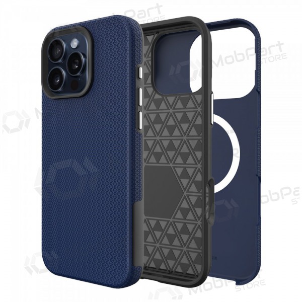 Capa Perfectionists Triangle Mag Case Apple iPhone 16 azul escuro