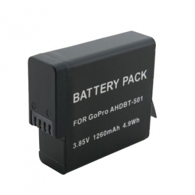 GoPro AHDB-501 bateria / acumulador (1260mAh)