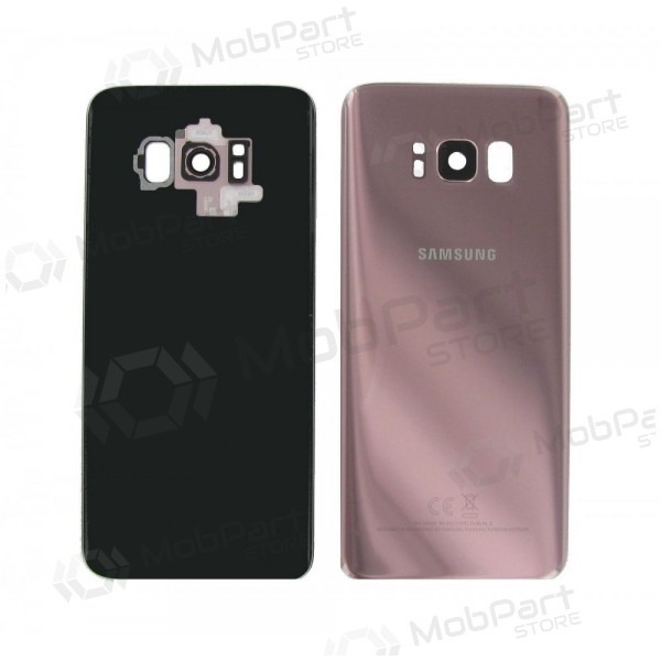 Samsung G955F Galaxy S8 Plus tampa traseira da bateria rosa (rose pink) (usado grade B, original)
