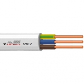 Cabo flexível Lietkabelis BZ1Z1-P 3x1.5 mm² XLPE LSZH 100 m rolo
