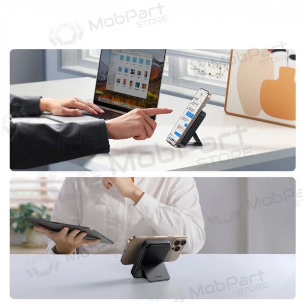 Bateria externa Power Bank Joyroom JR-PBM11 22.5W Qi2 Magnetic Wireless 10000mAh preto Bateria externa Power Bank Joyroom JR-PBM11 22.5W Qi2 Magnetic Wireless 10000mAh preto