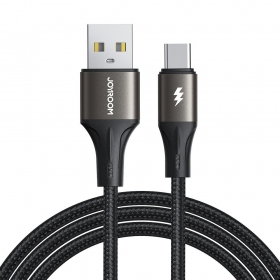 USB cabo Joyroom SA25-AC3 USB to USB-C 3A 2.0m preto