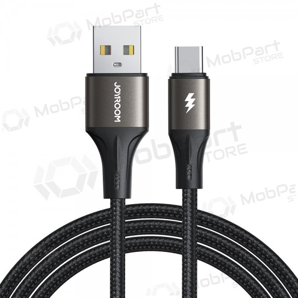 USB cabo Joyroom SA25-AC3 USB to USB-C 3A 2.0m preto