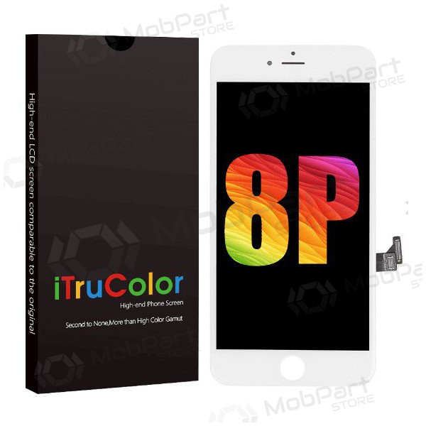 Apple iPhone 8 Plus ecrã (branco) (Premium) Apple iPhone 8 Plus ecrã (branco) (Premium)
