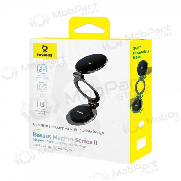 Suporte de telefone automotivo Baseus MagPro II BS-CW06 adesivo para o painel de instrumentos.