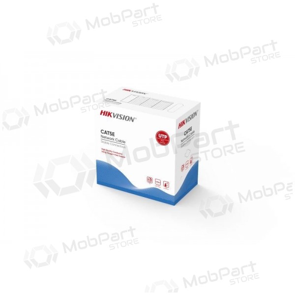 Cabo de rede Hikvision UTP 5E Hikvision DS-1LN5E-E/E (305m.)