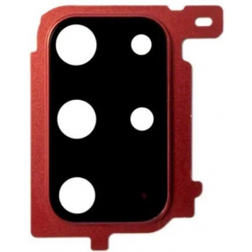 Samsung G985 / G986 Galaxy S20 Plus lente vidro da câmera (vermelho)