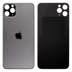 Apple iPhone 11 Pro Max tampa traseira da bateria cinza (space grey) (bigger hole for camera)