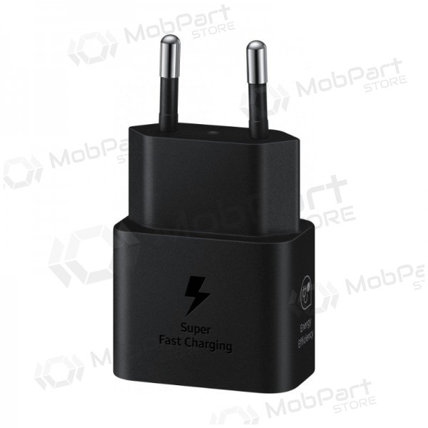 Carregador original Samsung EP-T2510NBEGEU 25W na embalagem preto