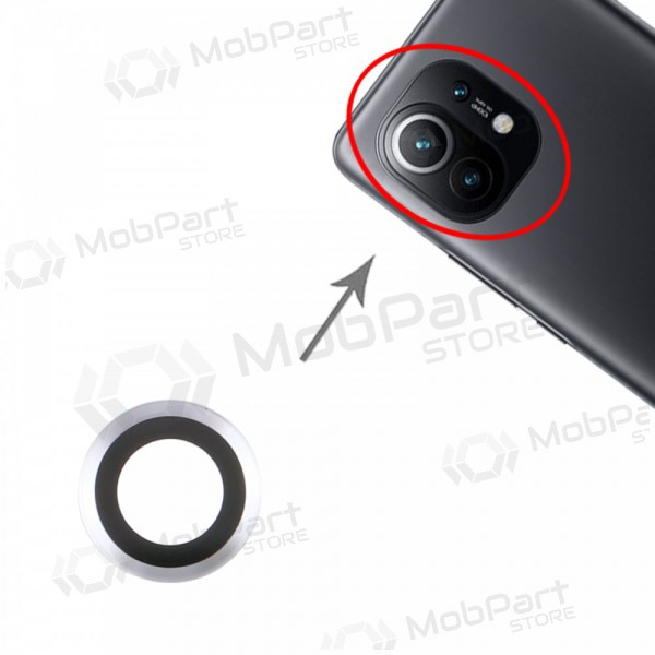 Xiaomi Mi 11 lente vidro da câmera
