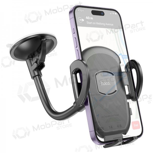 Suporte para telefone de carro Hoco H10 (windshield) preto