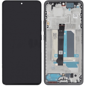 Xiaomi Redmi Note 14 Pro+ ecrã (preto) (com moldura) (original)