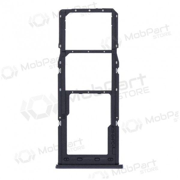 Samsung Galaxy A125 A12 / A127 A12S SIM titular do cartão (preto) (service pack) (original) Samsung Galaxy A125 A12 / A127 A12S SIM titular do cartão (preto) (service pack) (original)