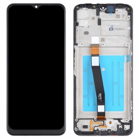Samsung Galaxy A22 5G ecrã (preto) (com moldura) (original)
