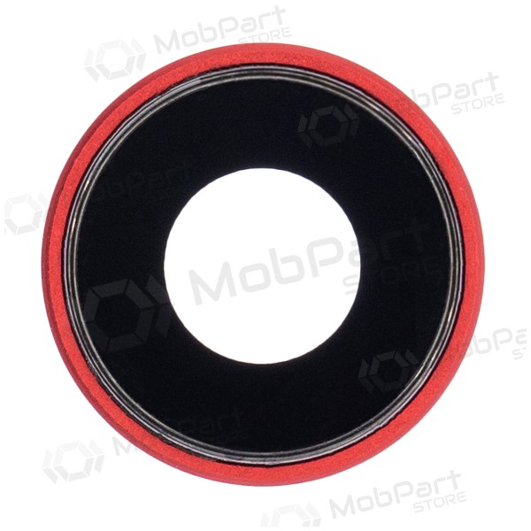 Apple iPhone XR lente vidro da câmera (vermelho) (com moldura) Apple iPhone XR lente vidro da câmera (vermelho) (com moldura)
