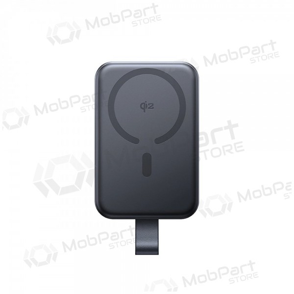 Bateria externa Power Bank Joyroom JR-PBM11 22.5W Qi2 Magnetic Wireless 10000mAh preto Bateria externa Power Bank Joyroom JR-PBM11 22.5W Qi2 Magnetic Wireless 10000mAh preto