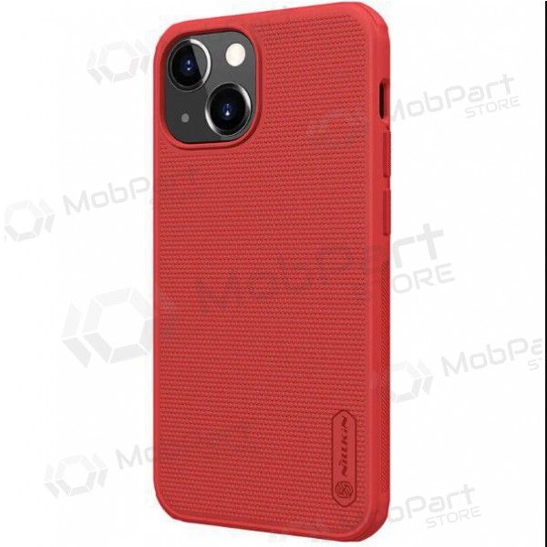 Apple iPhone 15 Plus capa „Nillkin Frosted Shield“ (vermelho)