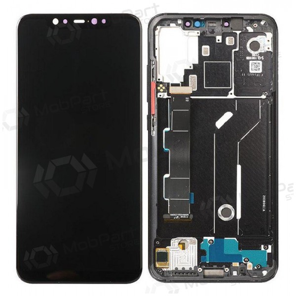 Xiaomi Mi 8 ecrã (preto) (com moldura) (original) Xiaomi Mi 8 ecrã (preto) (com moldura) (original)