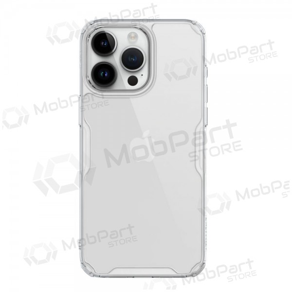 Apple iPhone 15 Plus capa „Nillkin Nature Pro“ (branco)