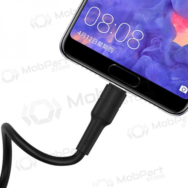 USB cabo Borofone BX30 Type-C 1.0m (preto)
