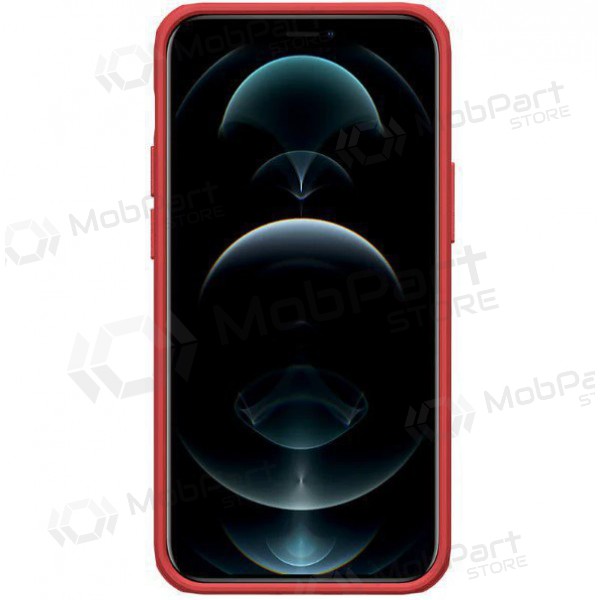 Apple iPhone 15 Plus capa „Nillkin Frosted Shield“ (vermelho)