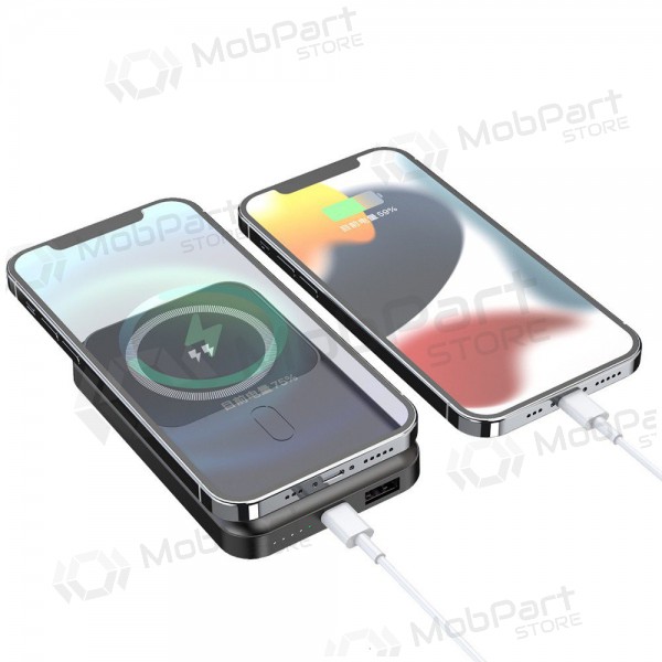 Bateria externa Power Bank Awei P139K 22.5W Magnetic Wireless 10000mAh preto