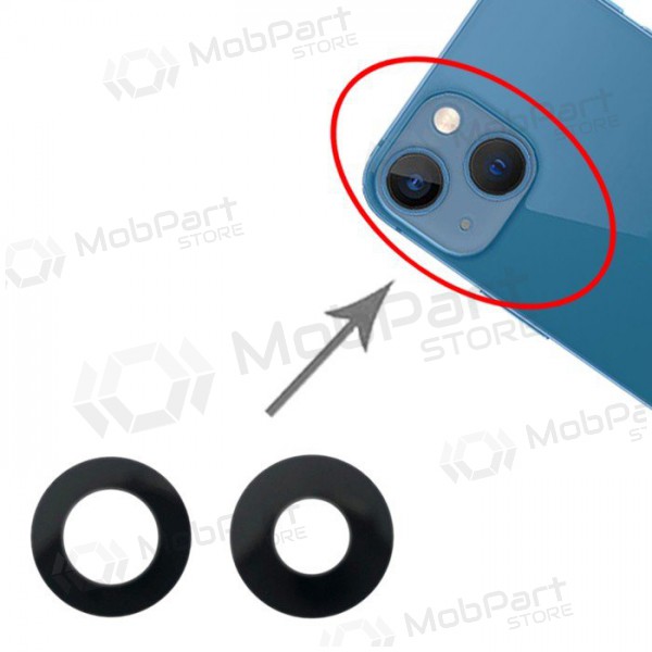 Apple iPhone 13 / 13 mini lente vidro da câmera (2pcs)