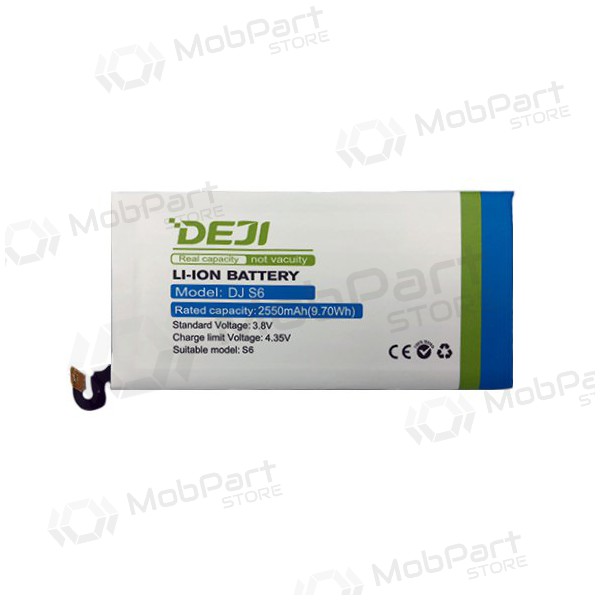 Samsung G920F Galaxy S6 (EB-BG920BBE) bateria / acumulador (2550mAh) Samsung G920F Galaxy S6 (EB-BG920BBE) bateria / acumulador (2550mAh)