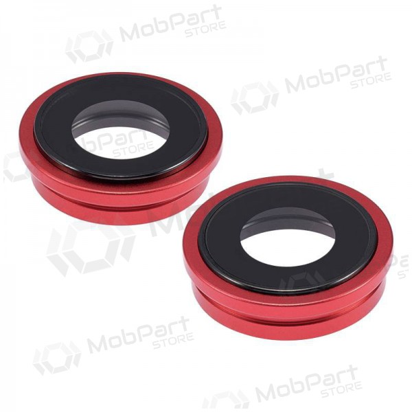 iPhone 14 / 14 Plus lente vidro da câmera (2unidade) (vermelho) (com moldura) iPhone 14 / 14 Plus lente vidro da câmera (2unidade) (vermelho) (com moldura)