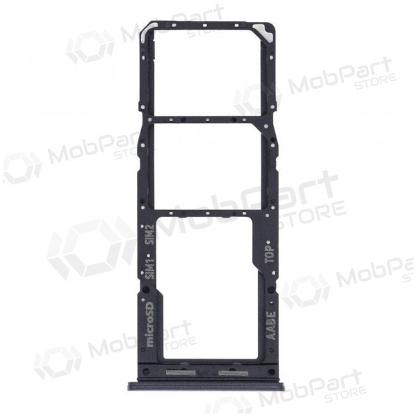 Samsung Galaxy A125 A12 / A127 A12S SIM titular do cartão (preto) (service pack) (original) Samsung Galaxy A125 A12 / A127 A12S SIM titular do cartão (preto) (service pack) (original)
