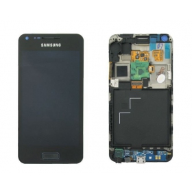Samsung i9070 Galaxy S Advance ecrã (preto) (com moldura) (service pack) (original)
