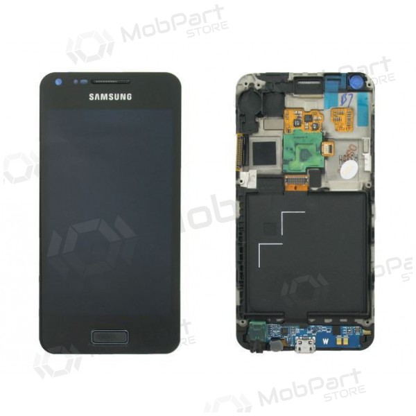 Samsung i9070 Galaxy S Advance ecrã (preto) (com moldura) (service pack) (original) Samsung i9070 Galaxy S Advance ecrã (preto) (com moldura) (service pack) (original)