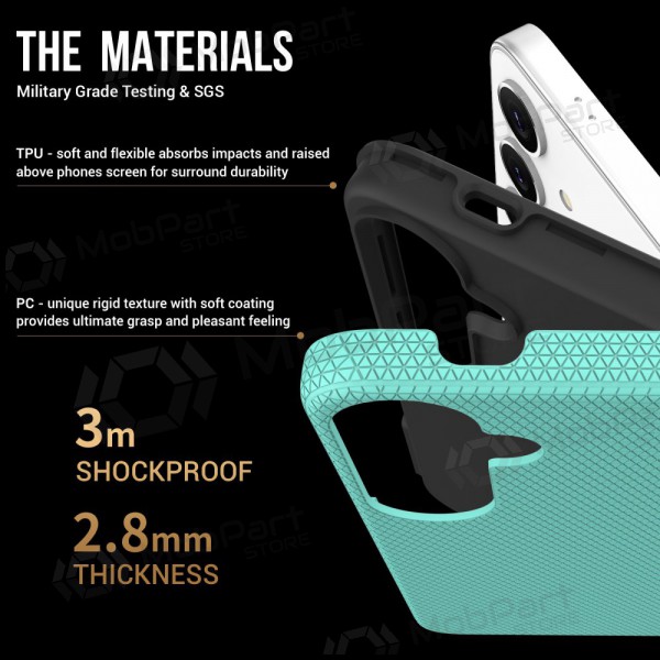 Capa Perfectionists Triangle Case Samsung S918 S23 Ultra 5G verde