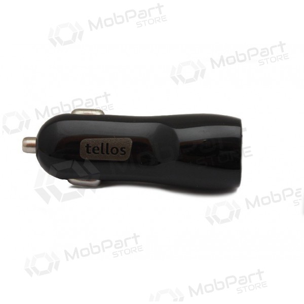Carregador de carro Tellos C102 USB 1A (preto)