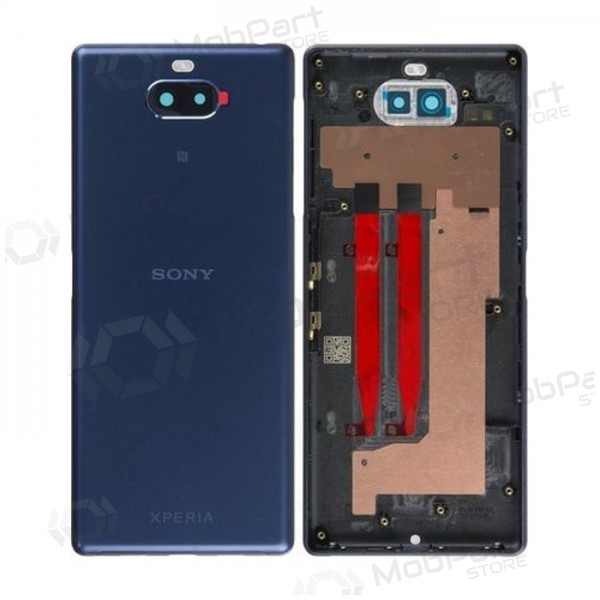 Sony Xperia 10 tampa traseira da bateria (azul) (usado grade C, original) Sony Xperia 10 tampa traseira da bateria (azul) (usado grade C, original)