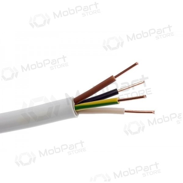 Cabo de energia Prysmian Group XYM-J NYM 4x2.5 mm² de cobre XLPE CPR Eca bobina de 100 m.