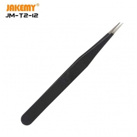 Pinça antiestática de metal Jakemy JM-T2-12 ESD