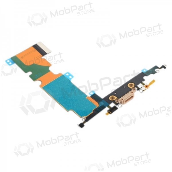 Apple iPhone 8 Plus conector de carga (dourado) (usado, original) Apple iPhone 8 Plus conector de carga (dourado) (usado, original)