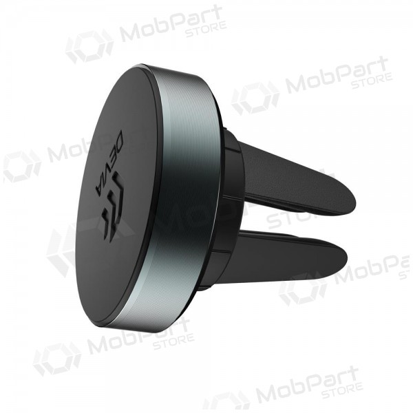 Automobilinis Universal telefono laikiklis Devia Circle attaches to ventilation grilles, magnetic, preto