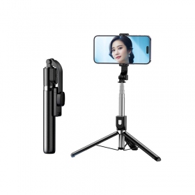 Bastão de selfie Remax P17 1.3m preto