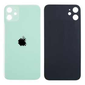 Apple iPhone 11 tampa traseira da bateria (verde) (bigger hole for camera)