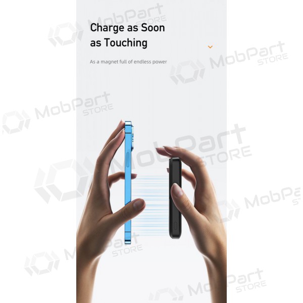 Bateria externa Power Bank Awei P139K 22.5W Magnetic Wireless 10000mAh preto