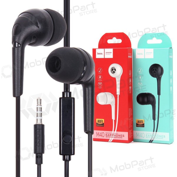 Mãos livres Hoco M40 3,5mm (branco)