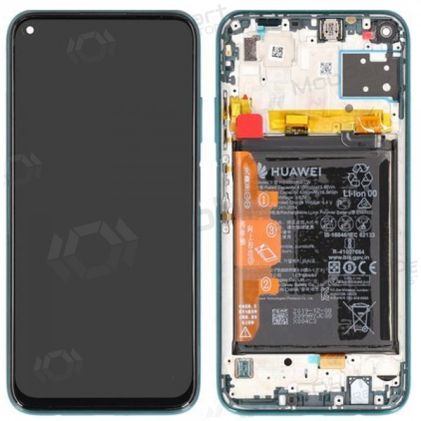 Huawei P40 Lite ecrã (Crush Green) (com moldura e bateria) (service pack) (original) Huawei P40 Lite ecrã (Crush Green) (com moldura e bateria) (service pack) (original)