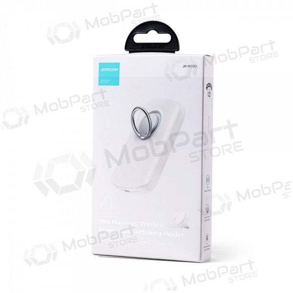 Bateria externa Power Bank Joyroom JR-W030 20W Magnetic Wireless 6000mAh preto Bateria externa Power Bank Joyroom JR-W030 20W Magnetic Wireless 6000mAh preto