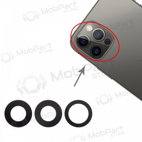 Xiaomi 12 Pro lente vidro da câmera (only lens 3pcs)
