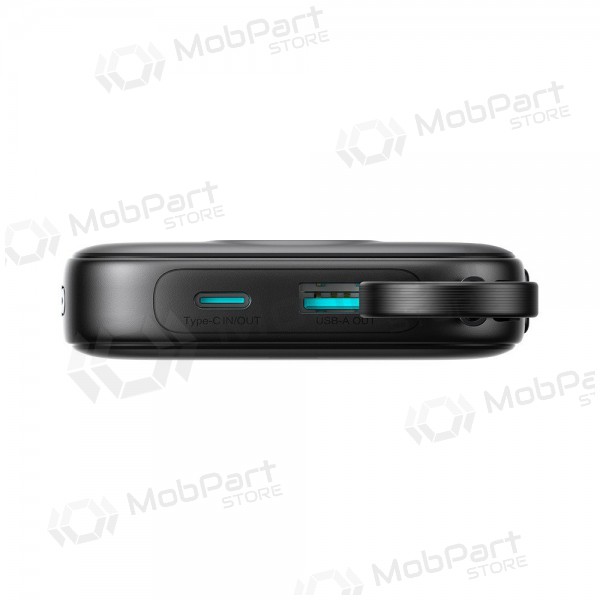 Bateria externa Power Bank Joyroom JR-PBF18 22.5W with Lightning cable 10000mAh preto Bateria externa Power Bank Joyroom JR-PBF18 22.5W with Lightning cable 10000mAh preto