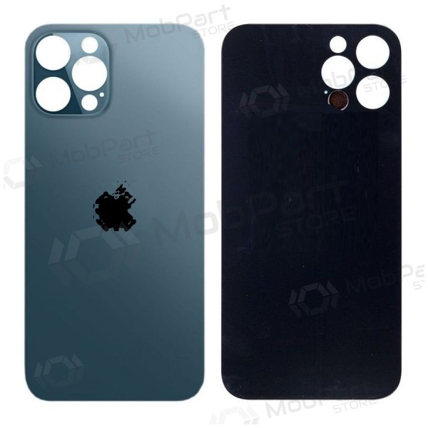 Apple iPhone 12 Pro Max tampa traseira da bateria (Pacific Blue) (bigger hole for camera) Apple iPhone 12 Pro Max tampa traseira da bateria (Pacific Blue) (bigger hole for camera)