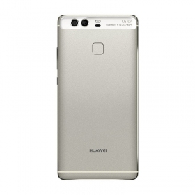 Huawei P9 tampa traseira da bateria prata (Mystic Silver) (usado grade C, original)